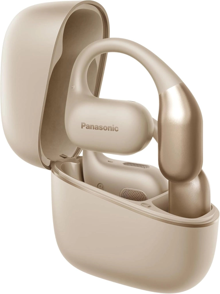 RB-F10DE-K Cuffie Wireless Open-Ear, Auricolari wireless Sport Bluetooth con Microfono ENC, 25H di Autonomia, Bluetooth 5.4, IPX4, Controlli Touch, Nero