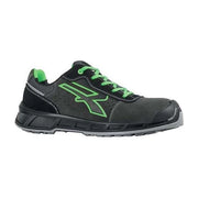 U-Power RK20016-40 Taylor Scarpe Antinfortunistiche Basse S1PS FO SR ESD Metal Free taglia 40 colore Nero Verde