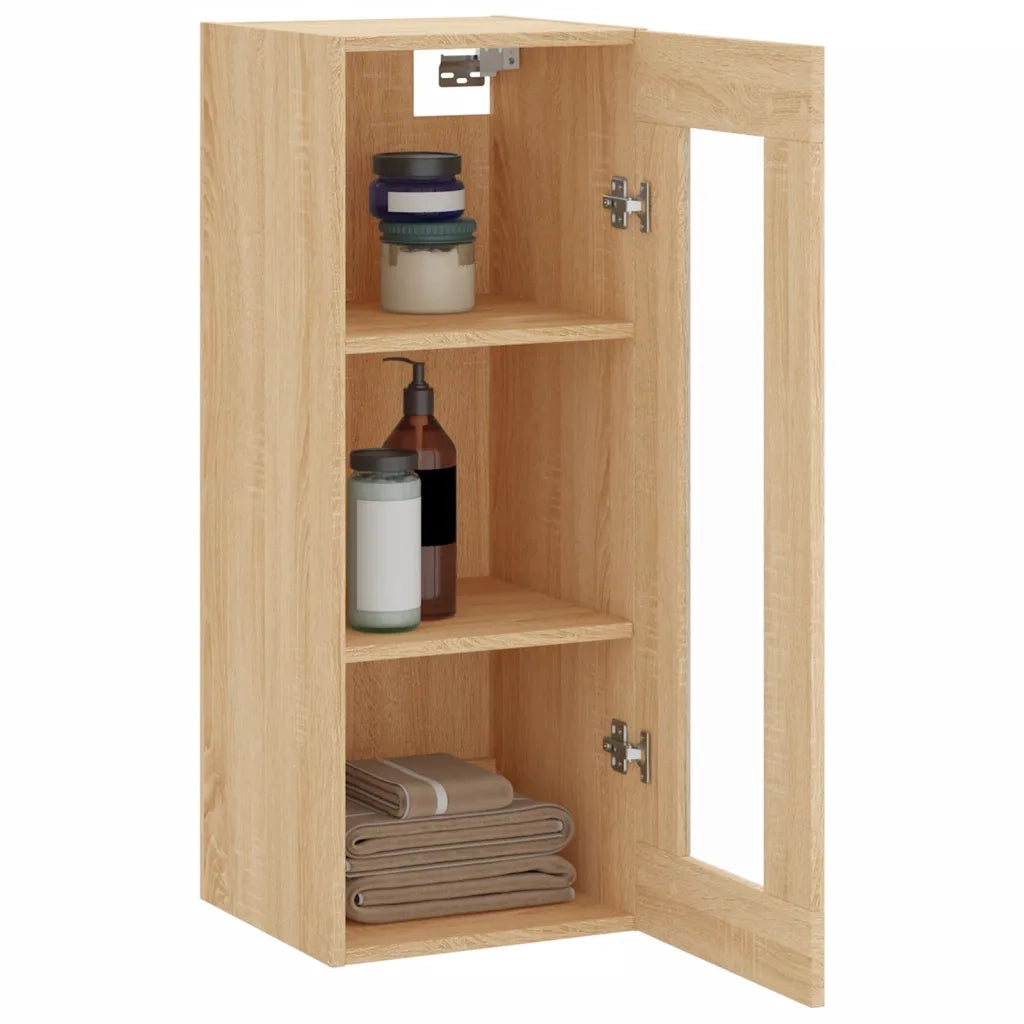 Armadietto a Muro | Mobile a Parete Rovere Sonoma 34,5x34x90 cm
