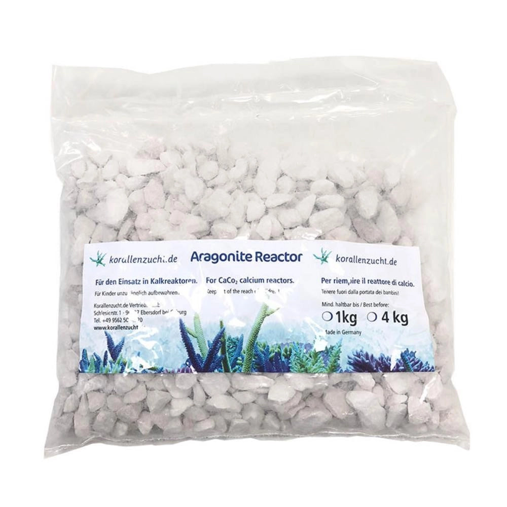 Korallen-Zucht Aragonite Reactor - aragonite purissima per reattori Formato: 4 Kg