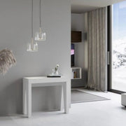 D297:D320Consolle allungabile 90x40/300 cm Naxy bianco frassino