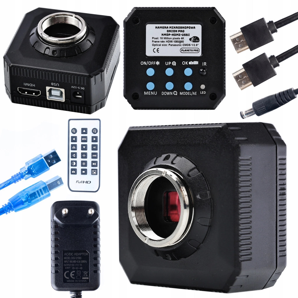 Mikroscopio Digitale Earth Pro MCEP-0.5X + Camera ORION Pro KMOP-HDMI-USBI + Tappetino Silicone 380x260mm – Alta