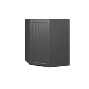 Vicco Mobile angolare da cucina Grigio scuro 57 cm