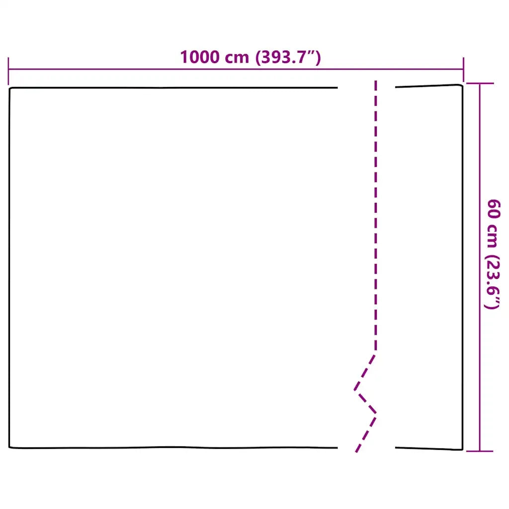 Pellicola statica per finestre Trasparente 60 x 1000 cm PVC CFW7319059