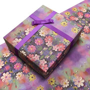 Papier per Decorazioni di Fiori per Feste di Primavera per Bambini con 4 Fogli di Carta per Pittura con Olio