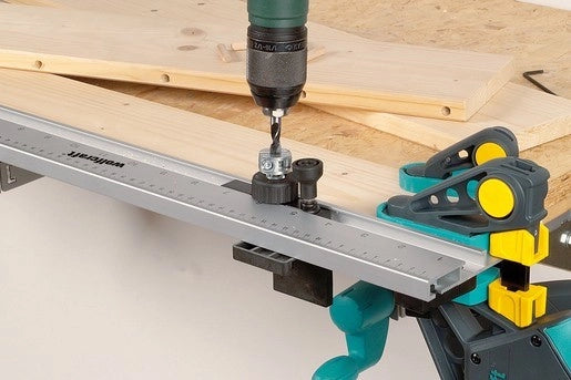 Wolfcraft Dima Guida di Foratura Multifunzione per Spinature e Fori Mobili – 4650000