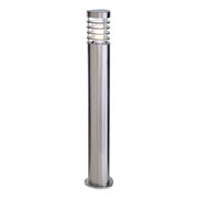 ESTADA Lampione LED palo acciaio inox impermeabile lampada attacco E27 100cm luce giardino cortile viale 230V