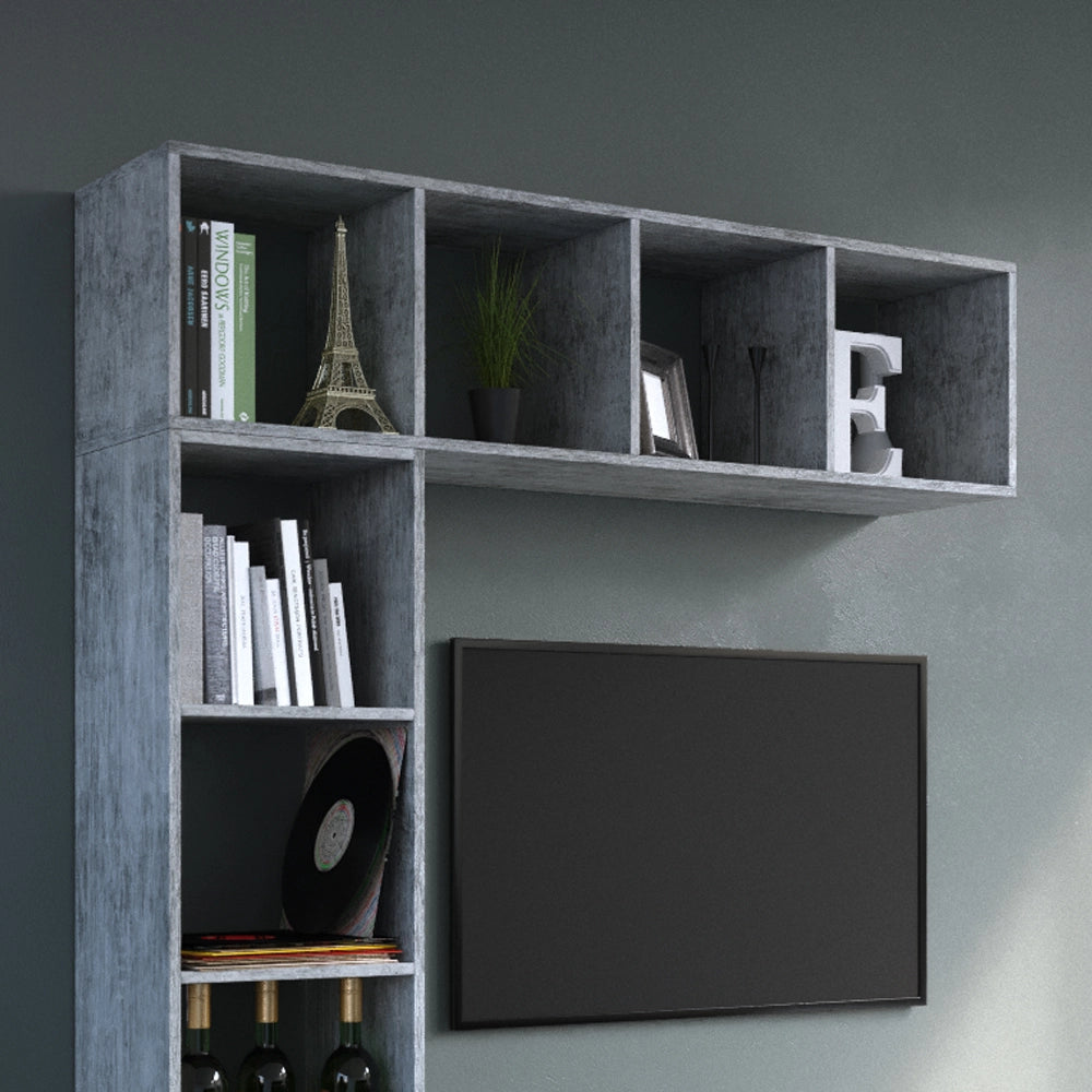 Vicco Scaffale Grigio 142.5 x 36.2 cm