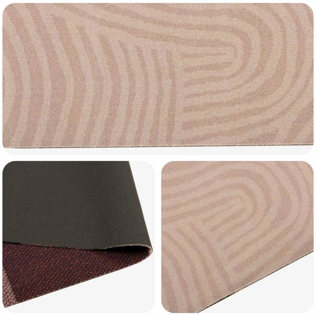 Tappeto da Cucina taupe scandinavo 300 x 60 cm 100% Poliammide 42045748