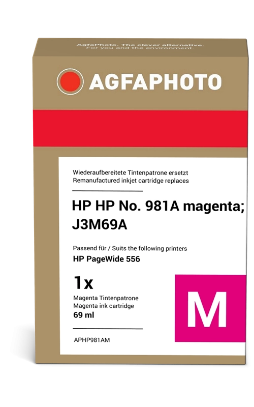 ORIGINAL Agfa Photo Cartuccia d'inchiostro magenta APHP981AM ~6000 Seiten
