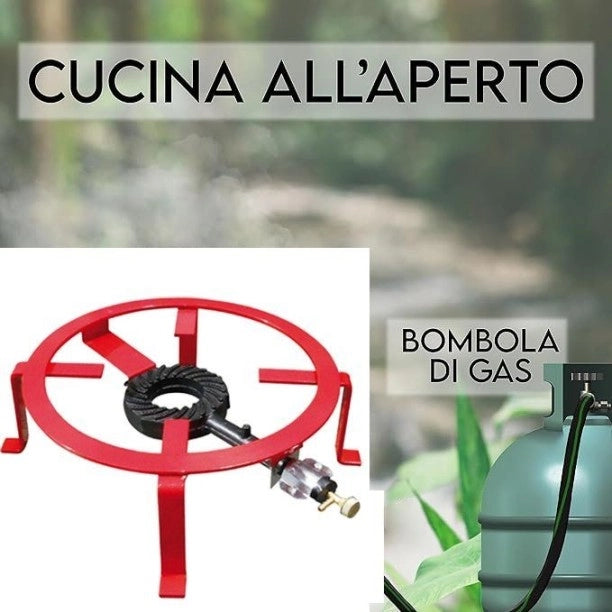 FORNELLONE A GAS Ø 50 cm