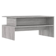 Tavolino salotto | Tavolino da caff¨¨ | Tavolino da Soggiorno Grigio Sonoma 90x55x42,5 cm Legno Multistrato