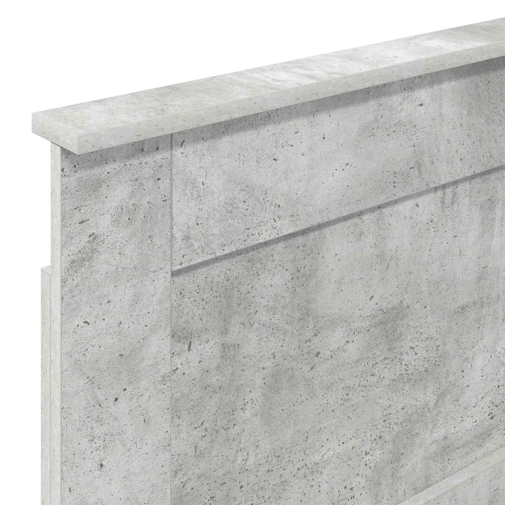 Testiera Grigio cemento Legno ingegnerizzato 887476