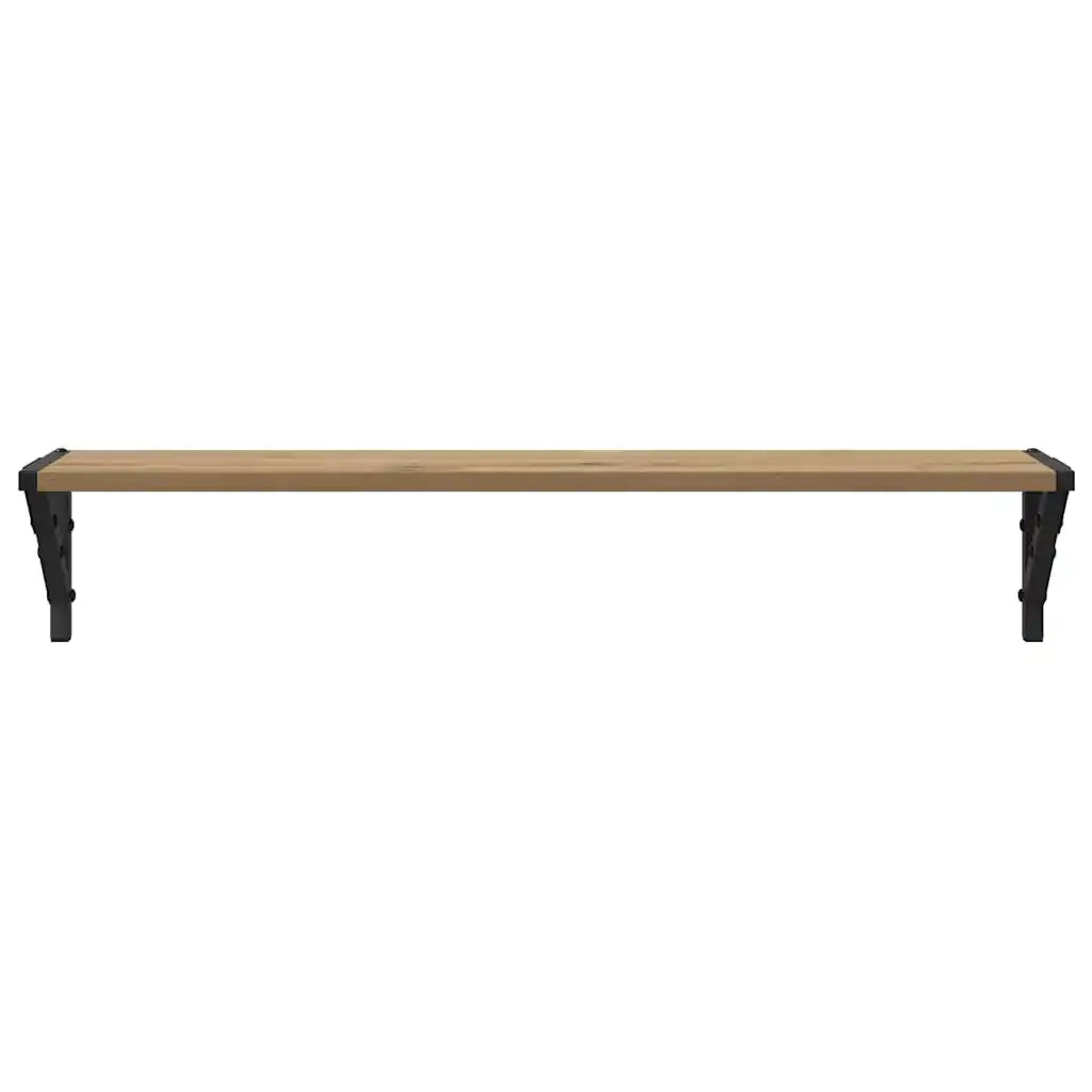 Scaffali da parete 2 pcs Rovere artigianale 80 x 15 x 15,5 cm