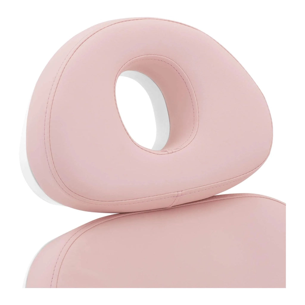 Poltrona estetica professionale rosa e bianca 14_0007787