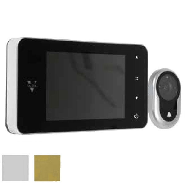 Vitel E0588 Spioncino Digitale Display LCD 4'' Sensore CMOS 0,3MP Angolo 105° Allarme Sonoro colore Ottone