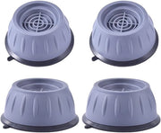 Flessibilità antivibrazione 180% maggiore durata - Pneumatici antiscivolo - Piedi universali - Protezione pavimentale - Riduzione rumore - Design rafforzato - Piedi per lavatrice
