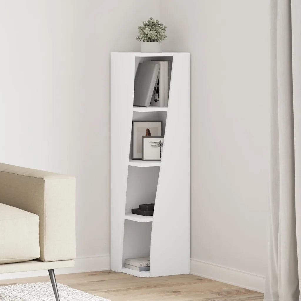 Mobile angolare 27,5x27x102cm Legno multistrato 889845