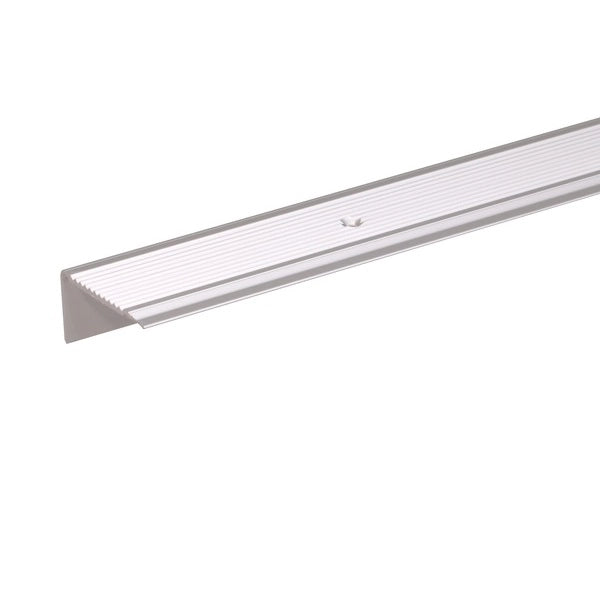 PROFILO PARAGRADINO FORATO 45X23X1000MM ALLUMINIO