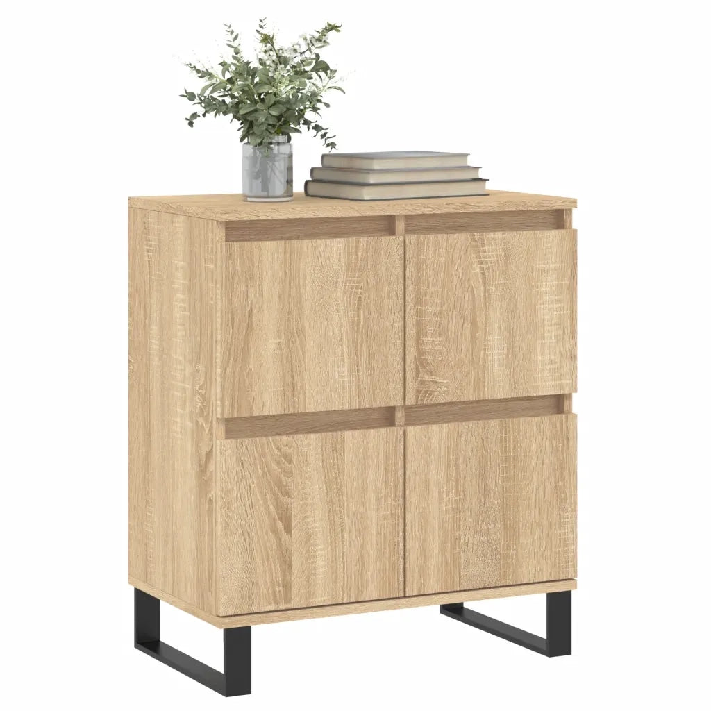 Credenza Rovere Sonoma 60x35x70 cm in Legno Multistrato 831223