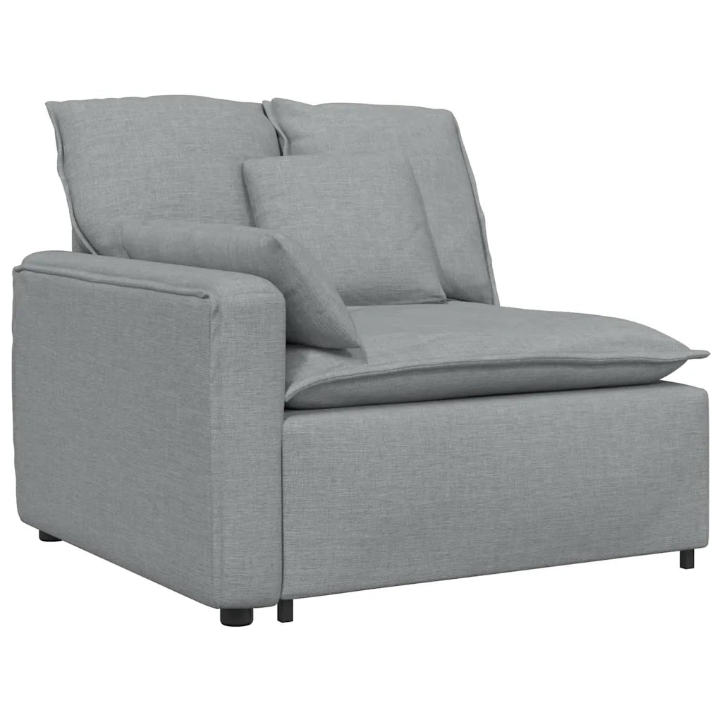 Modulo Terminale Bracciolo Divano Modulare con Cuscini 100 cm CFW9805749