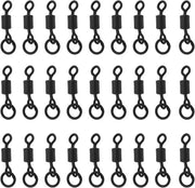 Accessori da pesca in acciaio inossidabile - 50 pezzi - 20mm di lunghezza - Adattatori per pesca con anello flessibile
