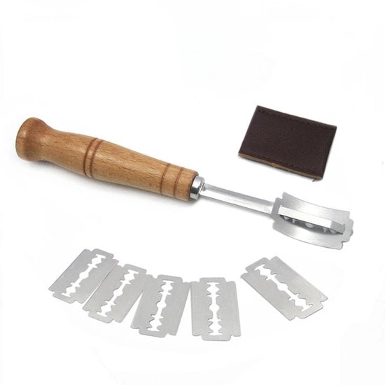 Set di lame per stoccafisso con 5 lame per il taglio del pane stoccafisso o panini

 o alternativa: 
Set di lame per stoccafisso con 5 lame per il taglio del pane stoccafisso o panini con lame intercambiabili
