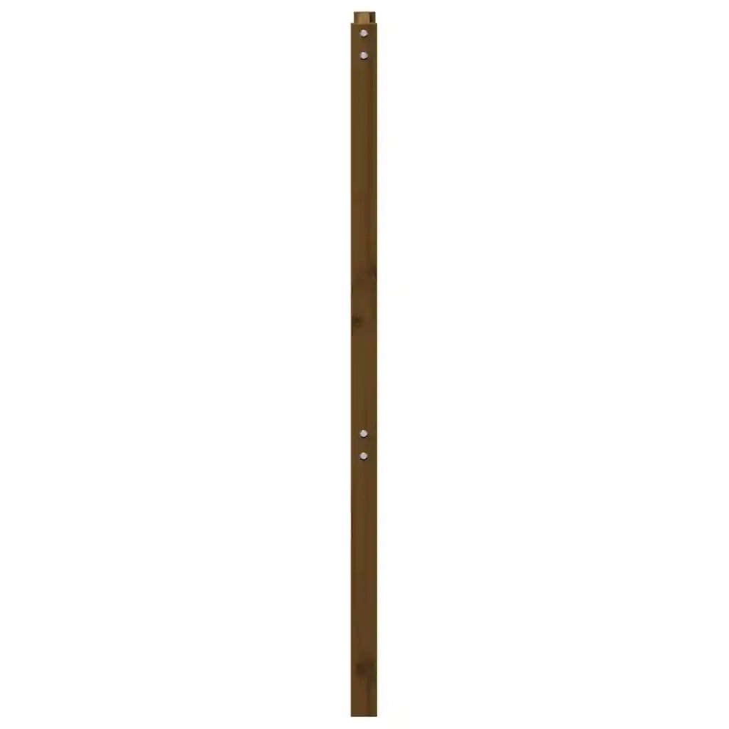 Testiera per Letto Ambra 106x4x100 cm in Legno Massello di Pino