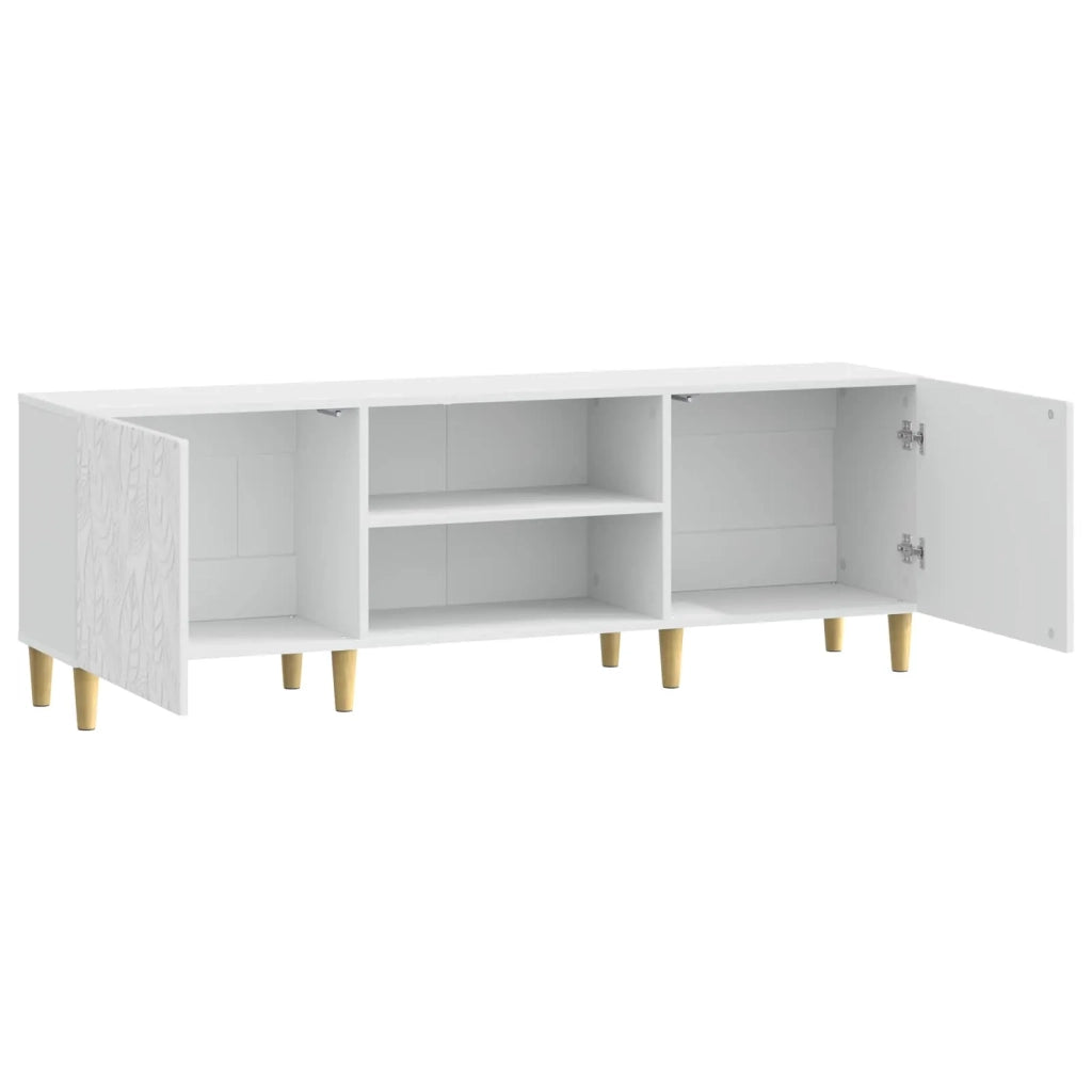 Mobile TV 150 x 31 x 50 cm Bianco Lucido Legno ingegnerizzato 895149