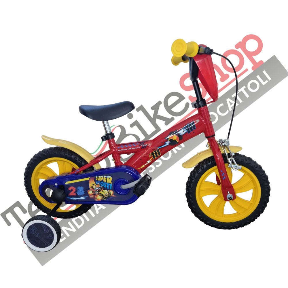 Bicicletta Bambino Disney Topolino - Mickey Mouse Racpers 12 pollici