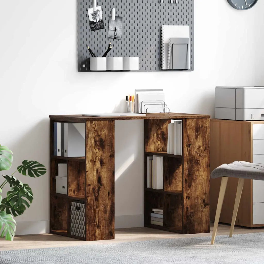 Scrivania Rovere fumé Legno ingegnerizzato 90 x 50 x 75 cm 869510