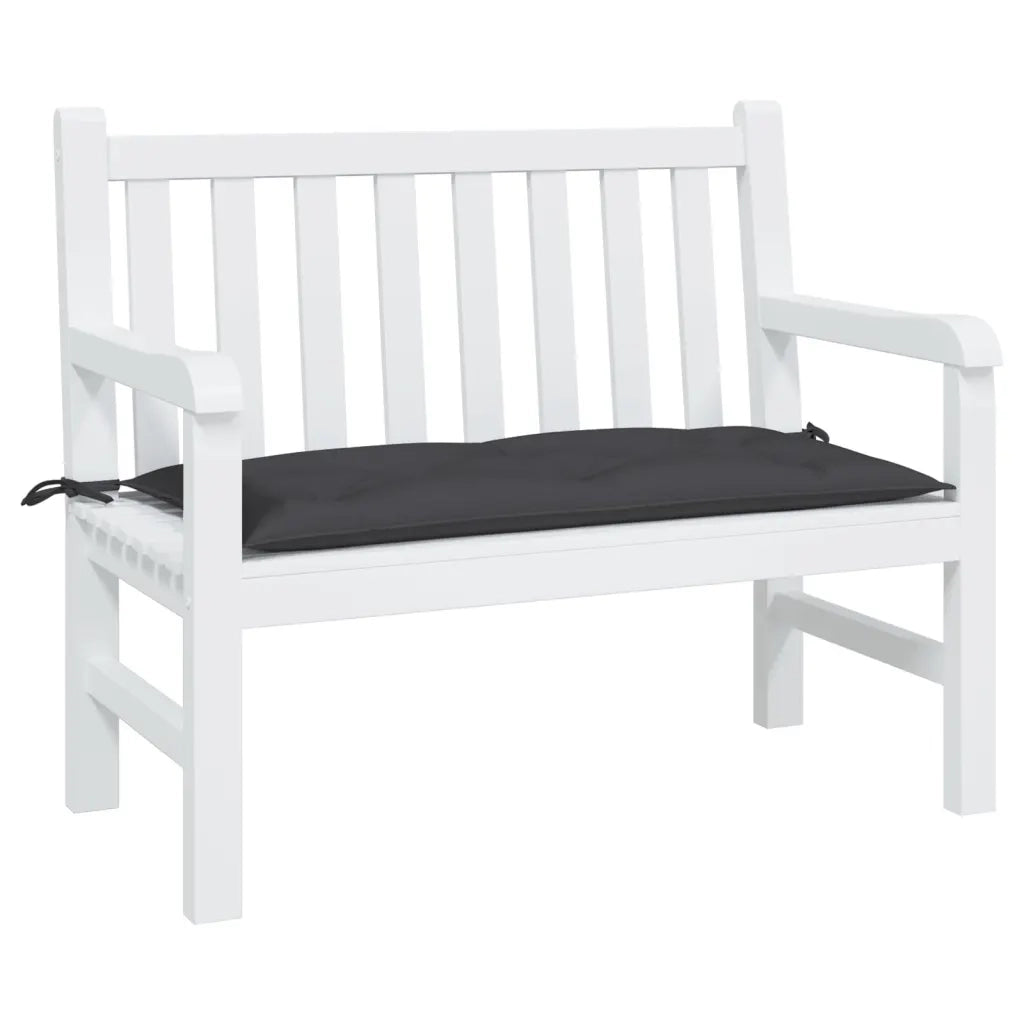 Cuscino per Panca | Cuscini per sedie Nero 100x50x7 cm in Tessuto Oxford