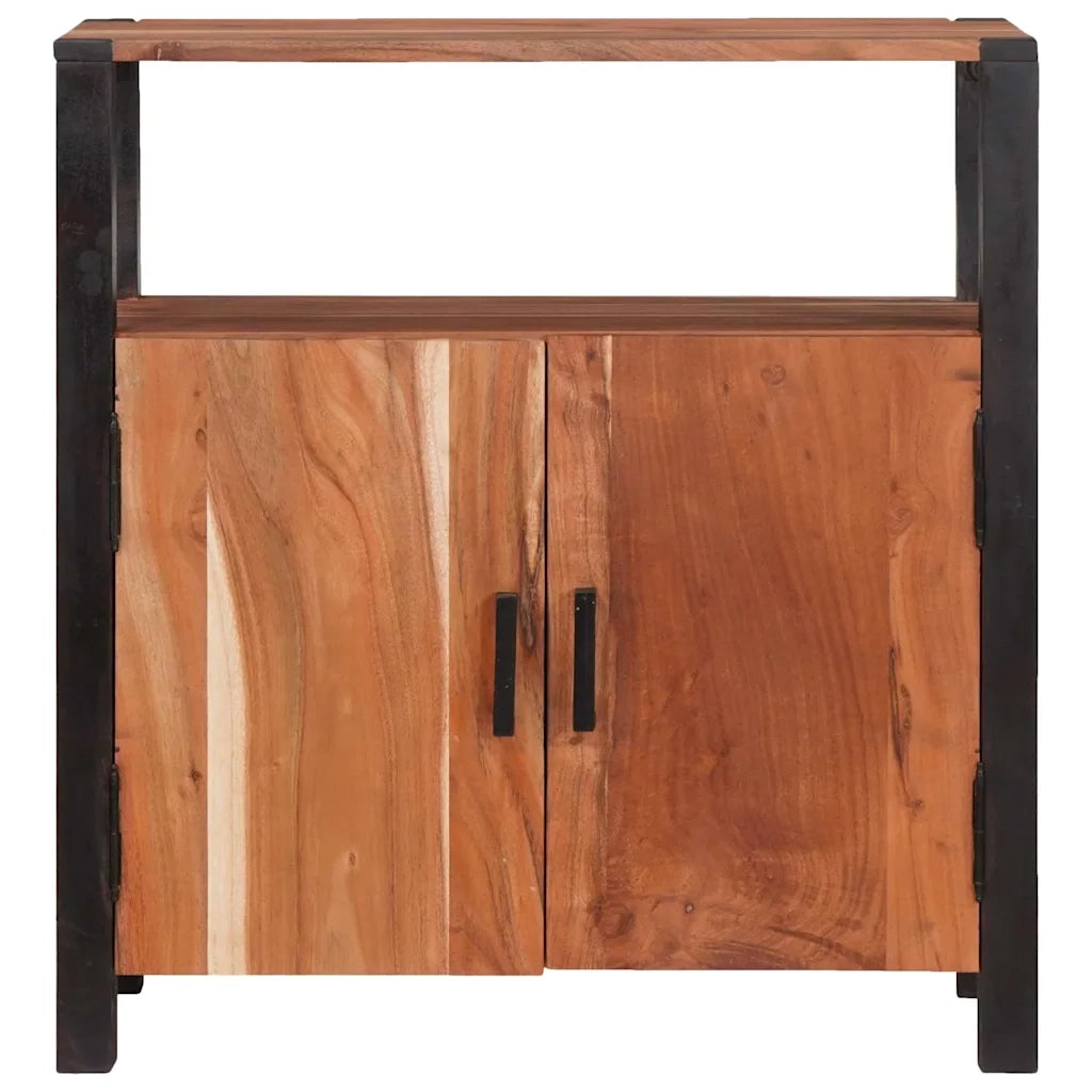 Credenza Marrone 70 x 30 x 75 cm Legno di Acacia Massello 4104005