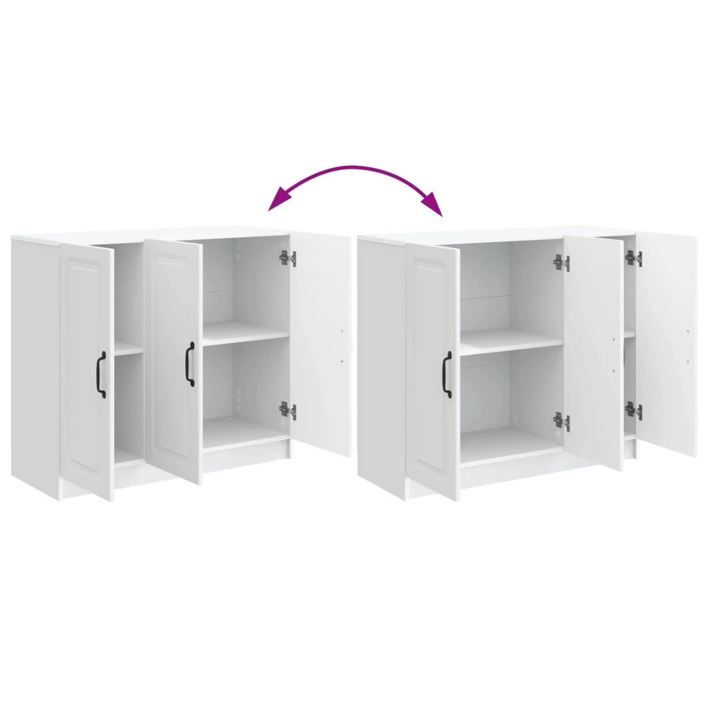 Credenza Bianco 89 x 34,5 x 77 cm Legno ingegnerizzato 895795