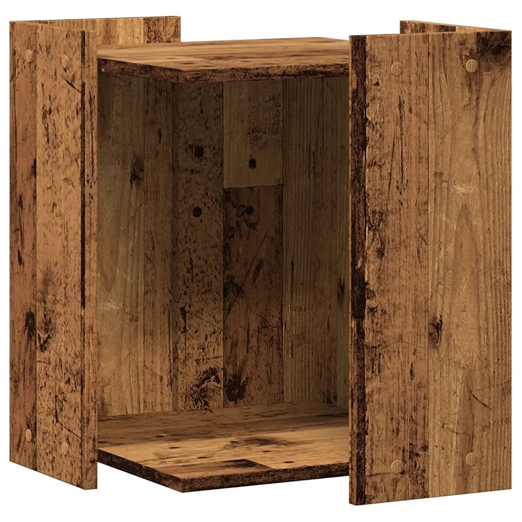 vidaXL Recinto Lettiera Gatti Grigio Sonoma 60x40x40 cm in Truciolato