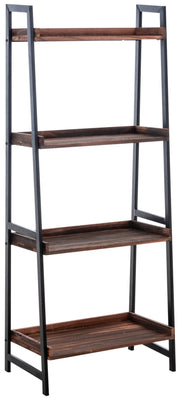 Scaffale con ripiani portaoggetti Dahn marrone