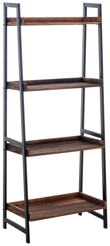 Scaffale con ripiani portaoggetti Dahn marrone