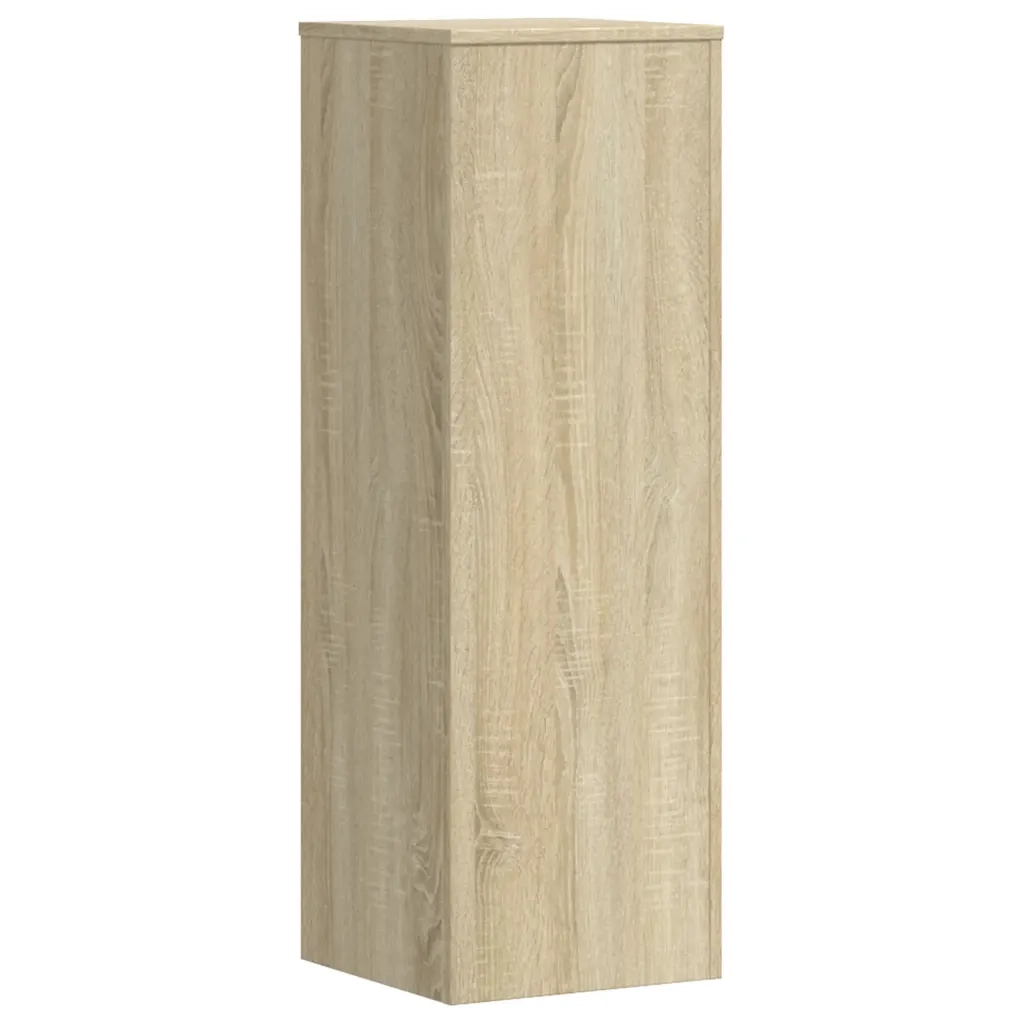 Supporti per Piante 2 pz Rovere Sonoma 33x33x100 cm Multistrato
