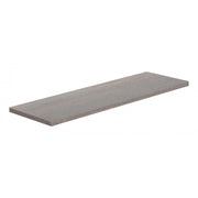 Mensola da Muro, Scaffale Legno, Mensola da Parete, Rovere Grigio Nuovo, 76x23,7x2,3 cm - Smart