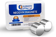Magnetodi neodimio | Magnetici a disco extra forti | Minimagnetici per lavagne, frigoriferi, lavagne bianche e foto (15 mm x 1 mm | 20 pezzi)