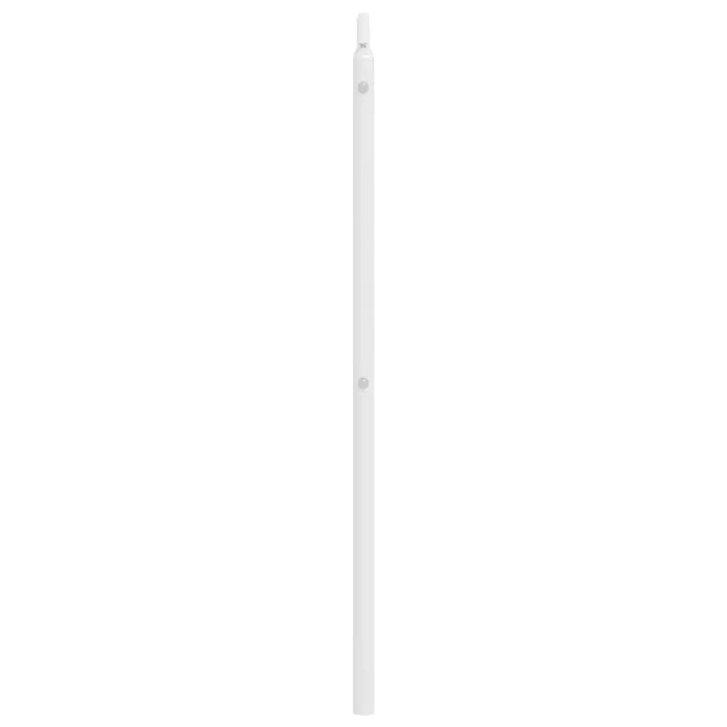 Testiera di Ricambio in Metallo Bianco 150 cm 373872