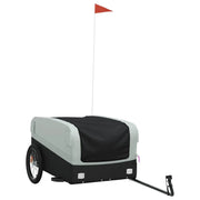 Rimorchio da Bici Nero e Grigio 45 kg in Ferro CFW5269884