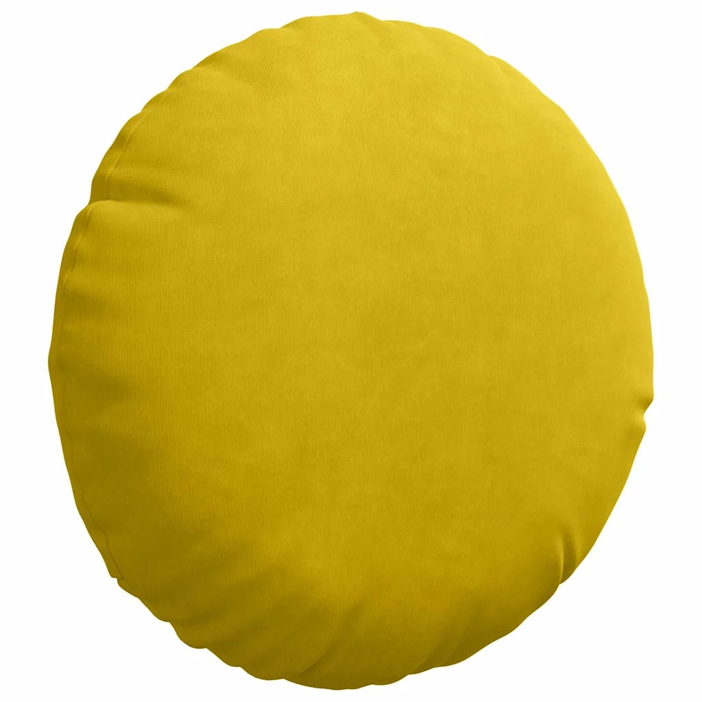 Cuscini per Seduta 2 pz | Cuscini per sedie Giallo ?30 x 13 cm Velluto