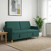 Divano con Storage Verde Scuro 172 x 78 x 87 cm Poliestere 42036952