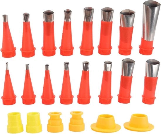 Kit per applicazione di kit di sigillaggio - Set di utensili in acciaio inossidabile per kit - Kit riciclabile per kit di sigillaggio - Kit per pulizia vasca, cucina e bagno.