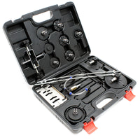 Set di 11pz adattatori connettori per lo spurgo dei freni ad aria compressa