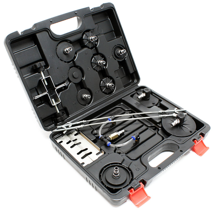 Set di 11pz adattatori connettori per lo spurgo dei freni ad aria compressa