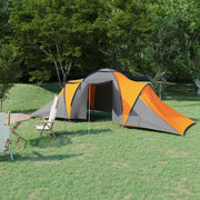 Tenda da Campeggio per 6 Persone Grigia e Arancione cod mxl 65131