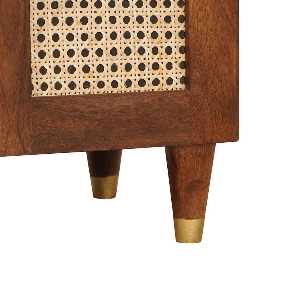 vidaXL Comodini con cassetto Marrone 50 x 33 x 60 cm