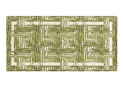 Tappeto Passatoia Cucina Corsia Retro Antiscivolo Disegno Bangkok By Suardi - 55x80 - Verde
